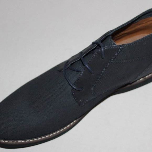 STEVE MADDEN NAVY MIXED MEDIA CHUKKA BOOT main image 10